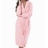 roupao feminino soft rosa ref 363 min