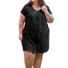 roupao ziper plus size preto2