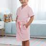 roupao infantil rosa